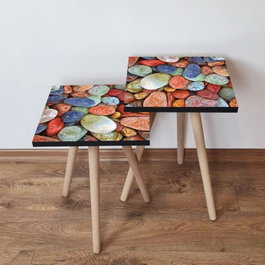 Hanah Home Mesa Nido Multicolor (2 Piezas)